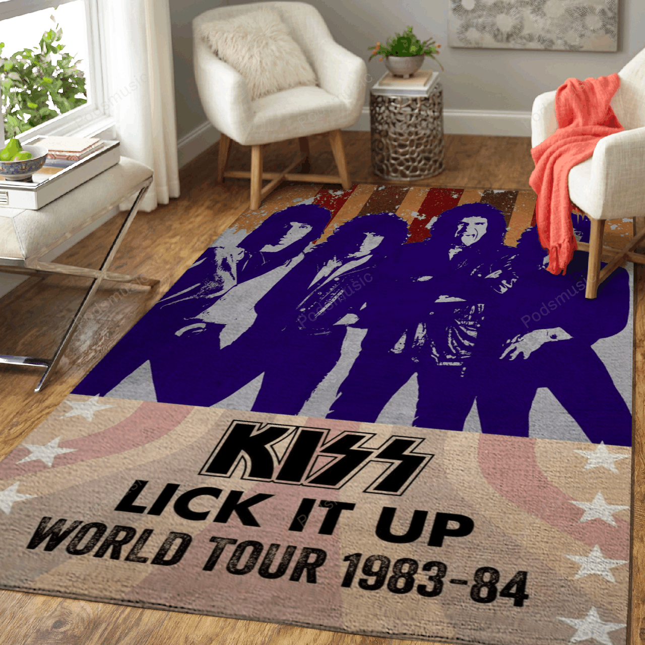 Deschea Kiss Lick It Up Tour Music Art For Fans Area