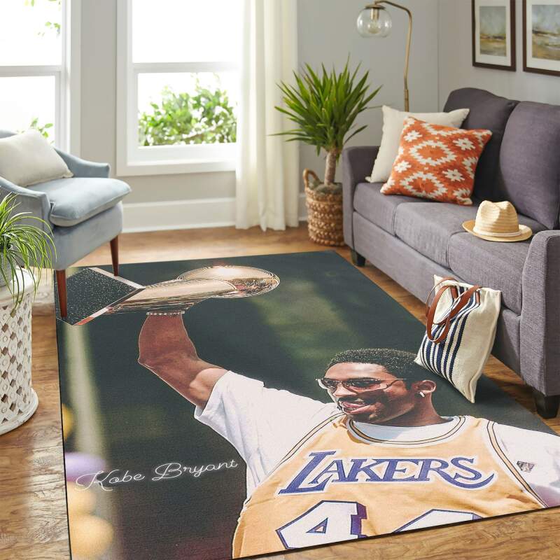 Deschea Kobe Lakers Carpet Floor Area Rug