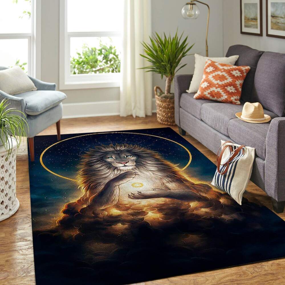 Deschea Lion Area Rug A Soul Keeper Lsk190827 Ofd Area