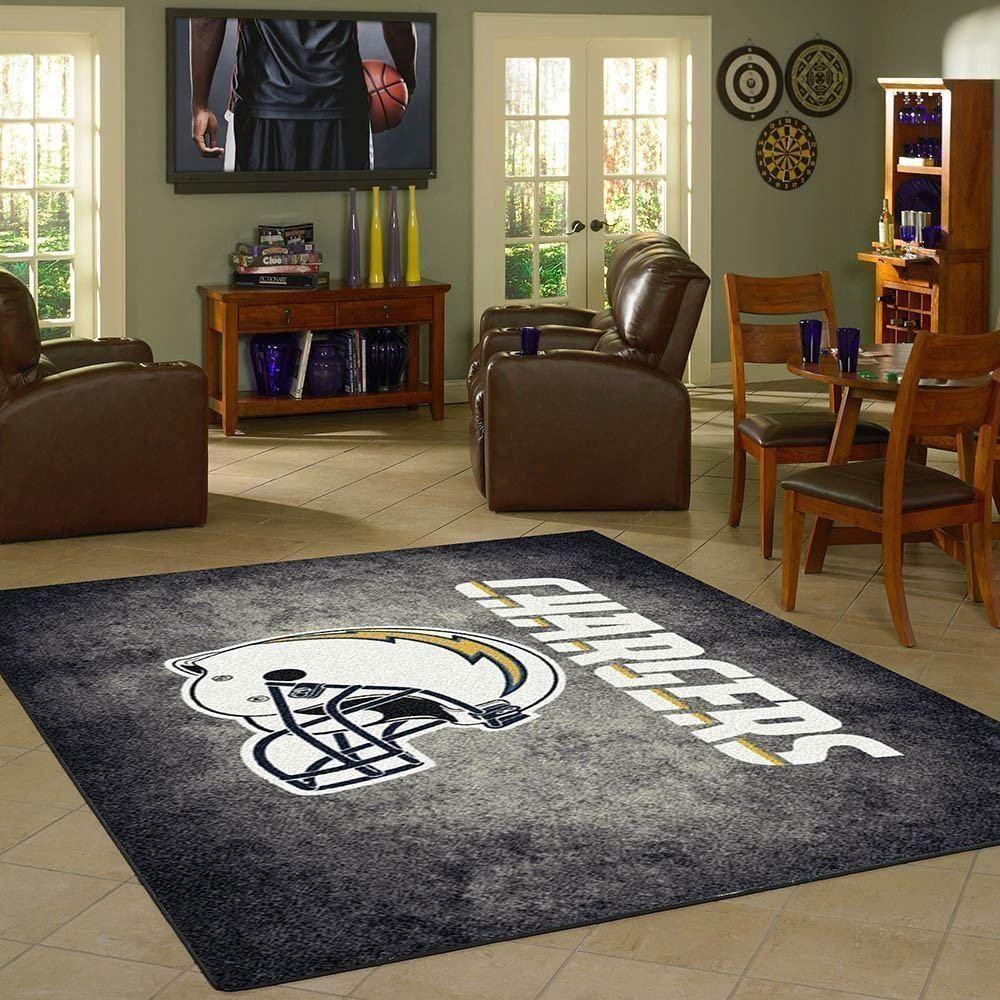 Deschea Los Angeles Chargers Area Rugs Nfl Football