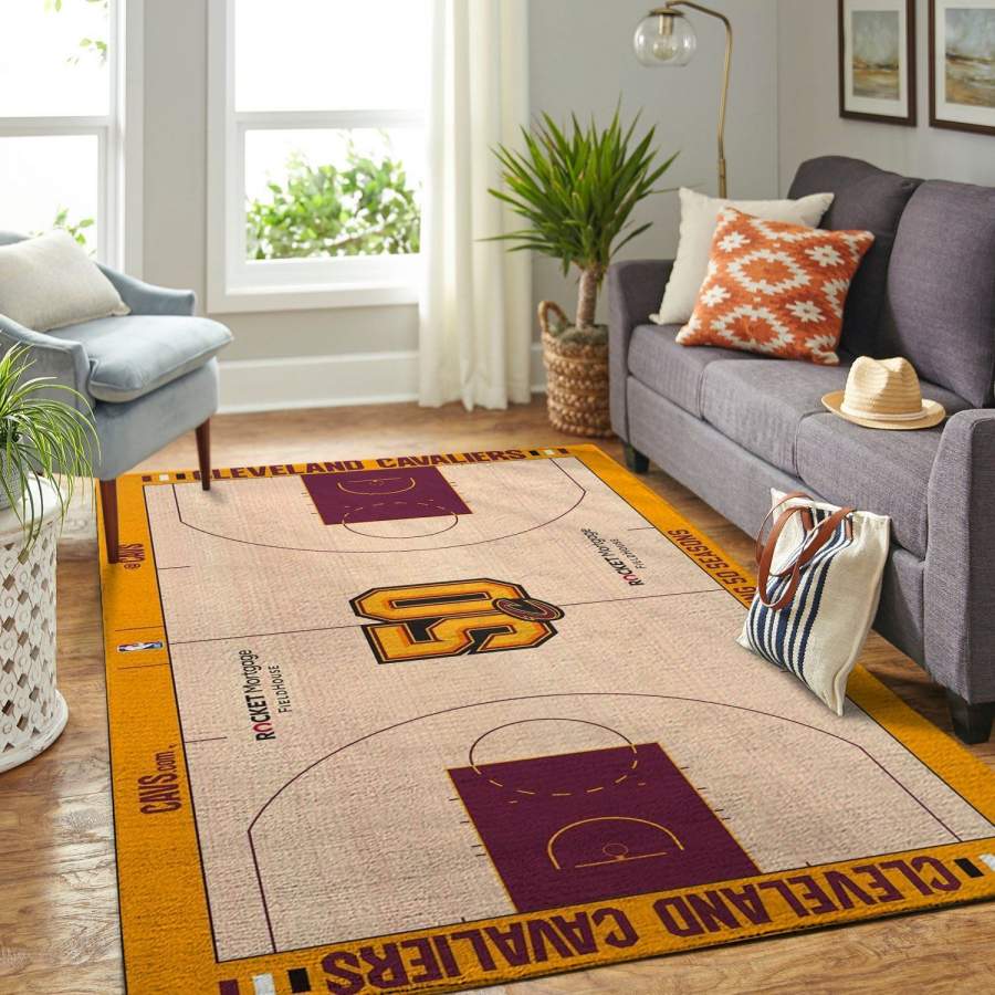 Deschea Los Angeles Lakers Area Rug Nba Basketball Team Logo Rug 2003275