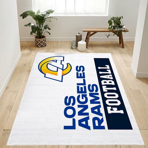 Deschea Los Angeles Rams 2020 Nfl Team Logo Rug Flo