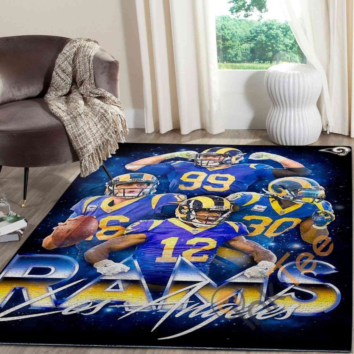 Deschea Los Angeles Rams Area Rug