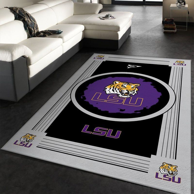 Deschea Lsu Tigers Ncaa 1 Area Rug And