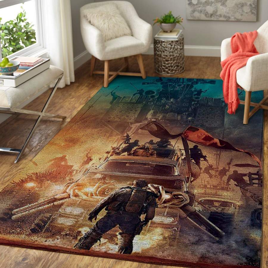 Deschea Mad Max Fury Road Area Rug Movie Ofd 191026