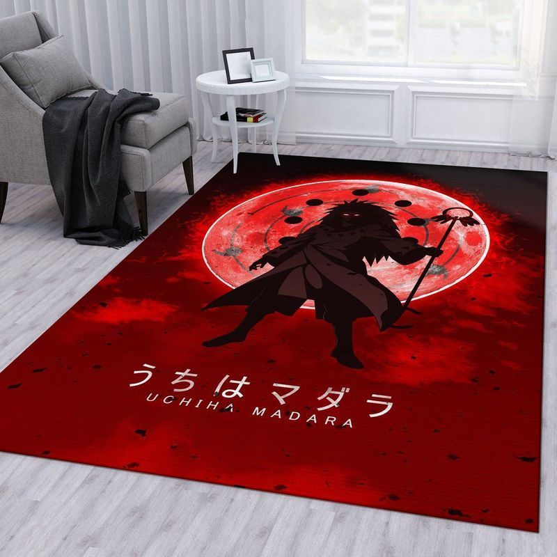 Deschea Madara Uchiha Anime Area Rug And