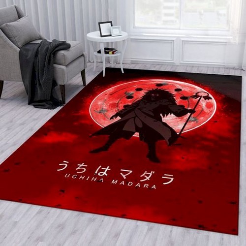 Deschea Madara Uchiha Anime Rug Us Gift Area Rug