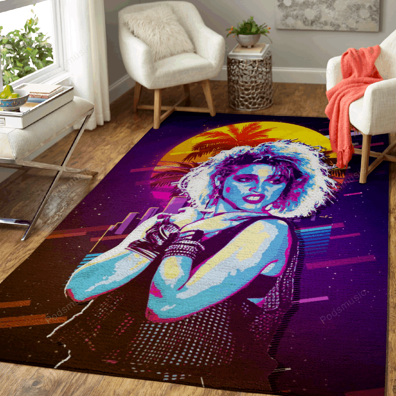 Deschea Madonna 80S Artwork Music Synthwave 80S Art For Fans Area