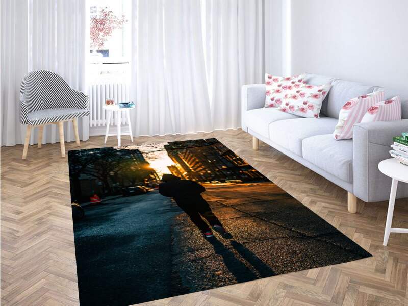 Deschea Man Wallpaper Carpet Rug