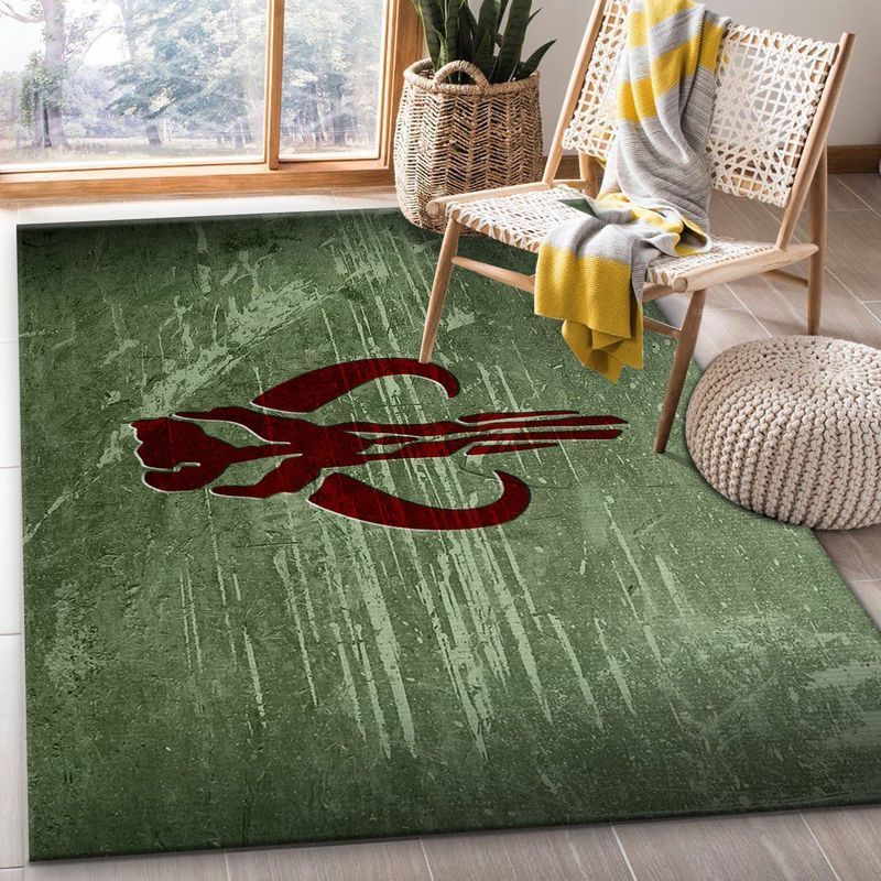 Deschea Mandalorian Star Wars 13 Area Rug And