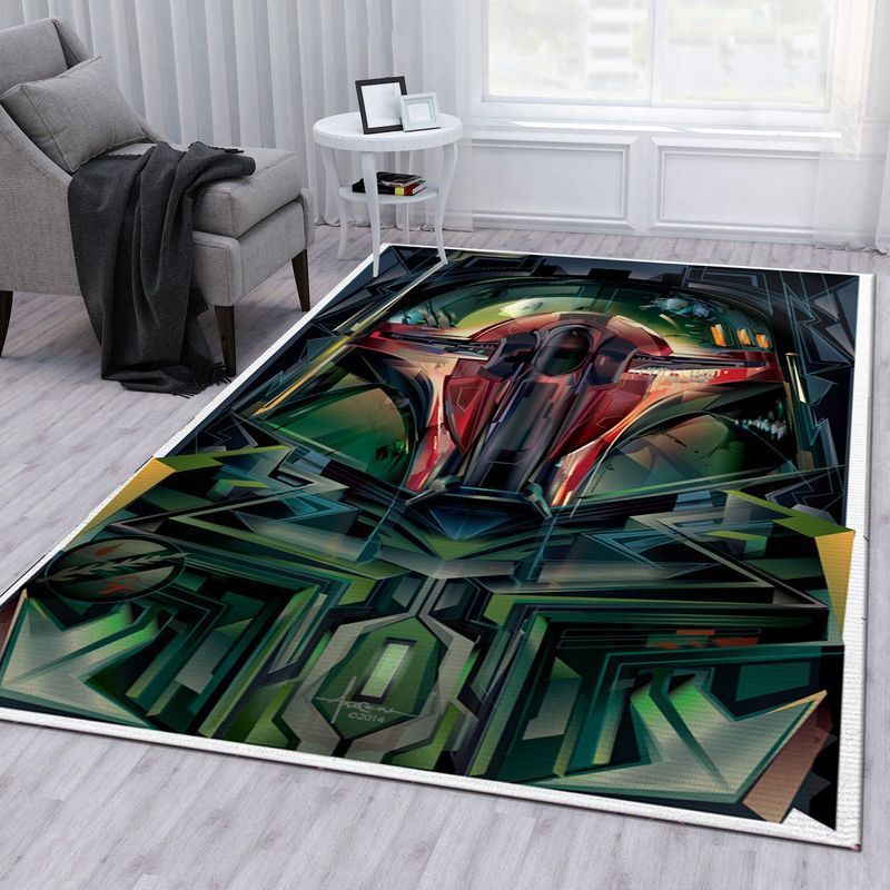 Deschea Mandalorian Star Wars 23 Area Rug And