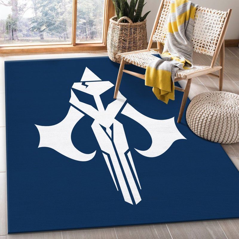 Deschea Mandalorian Star Wars 25 Area Rug And