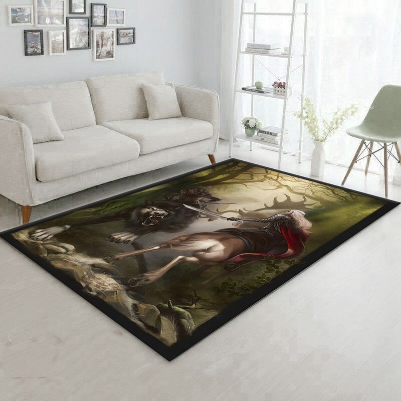 Deschea Mandy Schenke New Canvas New 2 Movie Area Rug And