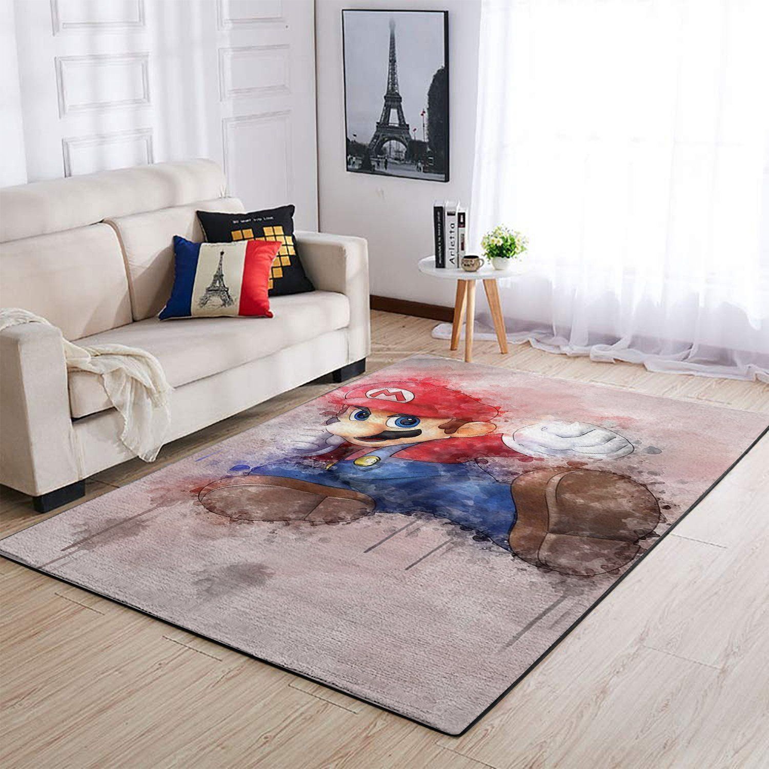 Deschea Mario Area Rug Gaming