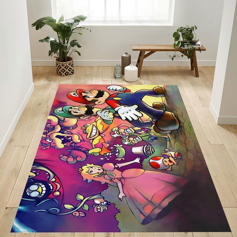 Deschea Mario Luigi Area Rug And