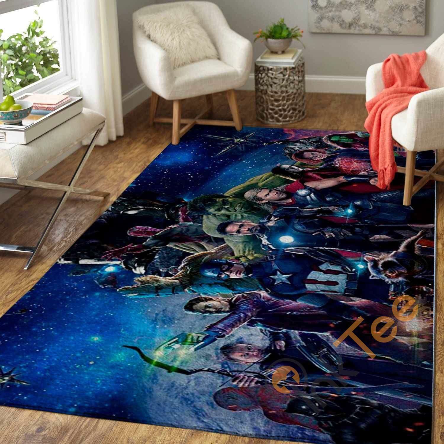 Deschea Marvel Avengers Area Rug