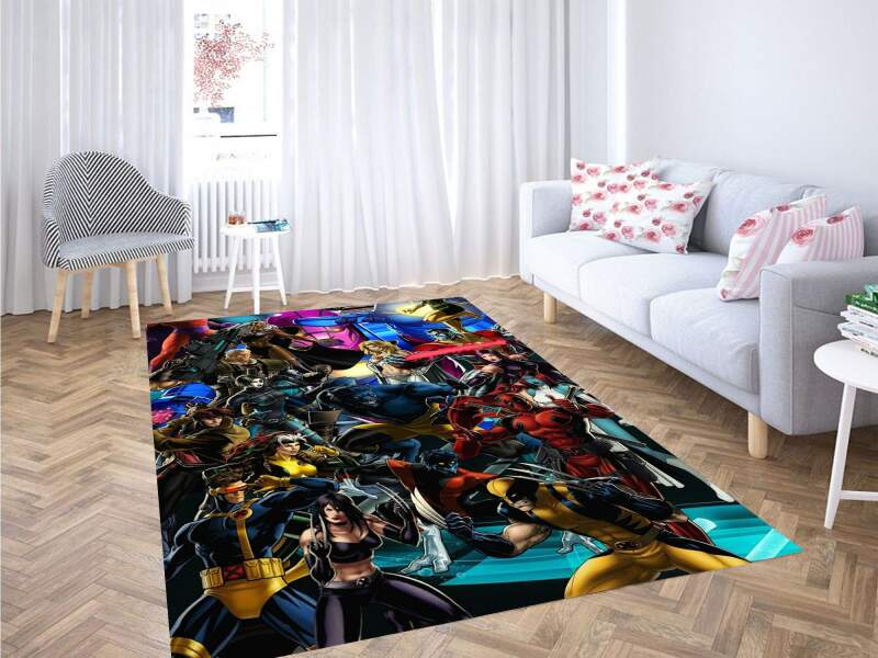 Deschea Marvel Comic Character Carpet Rug