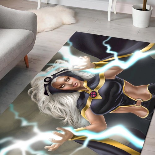 Deschea Marvel Heroes Comics Storm Ororo Monroe Fantasy Rug