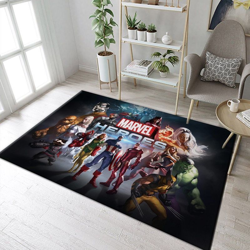 Deschea Marvel Heroes Game Mutant Area Rug And V11185