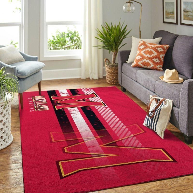 Deschea Maryland Terrapins Ncaa 1 Area Rug And