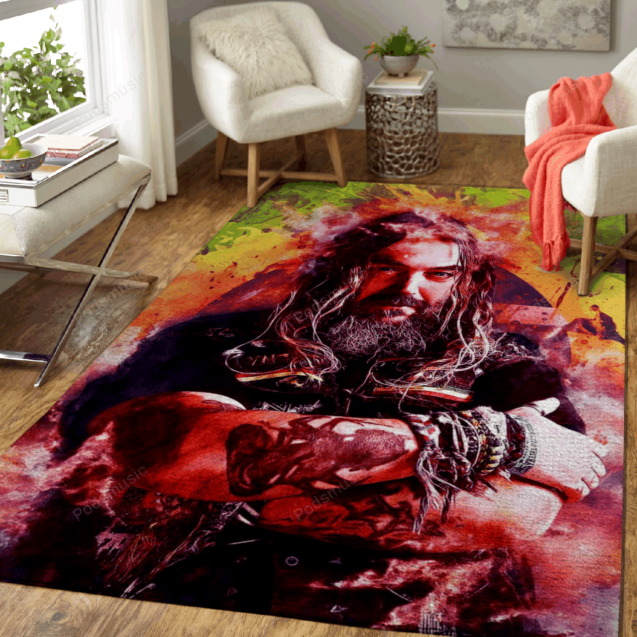 Deschea Max Cavalera Painting Music Art For Fans Area