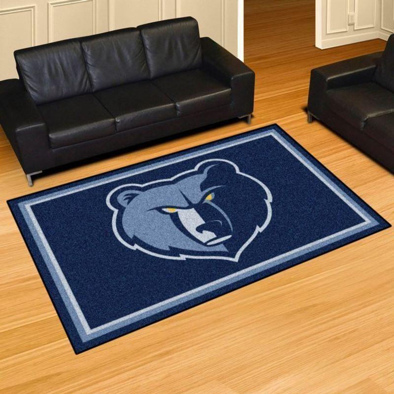 Deschea Memphis Grizzlies Area Rug Nba Basketball Team Logo V4602