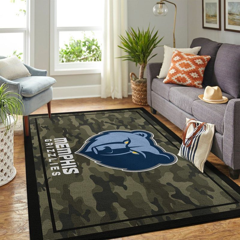 Deschea Memphis Grizzlies Nba 2 Area Rug And V11198