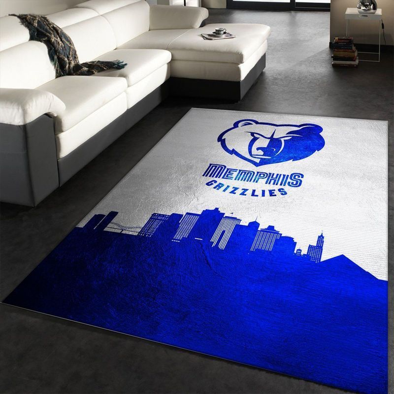 Deschea Memphis Grizzlies Nba 3 Area Rug And