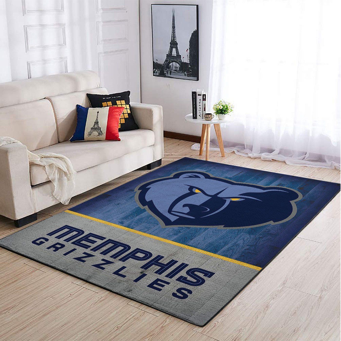 Deschea Memphis Grizzlies Nba Area Rugs Team Logo Sports