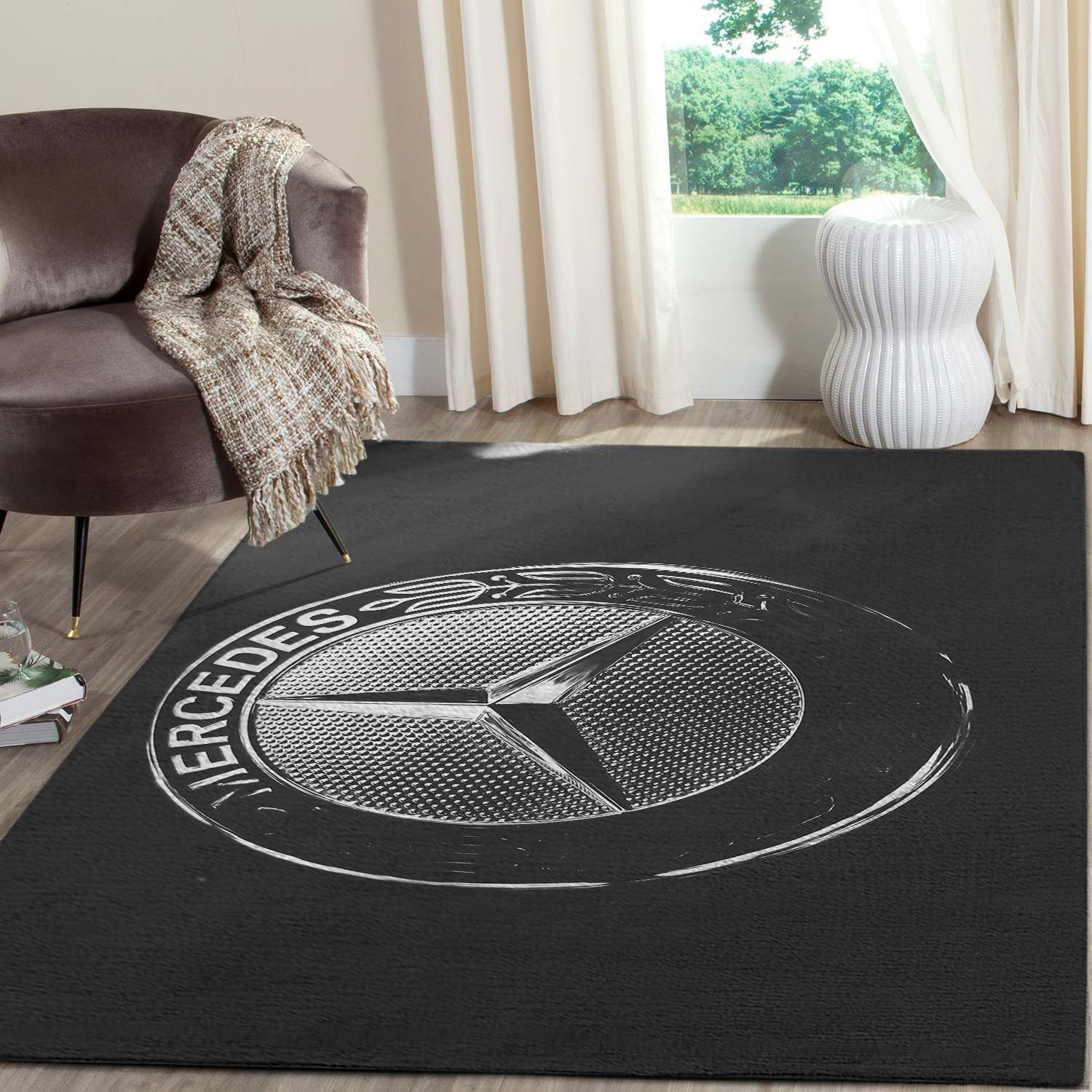 Deschea Mercedes Logo Supercars Area Rugs Fn161201