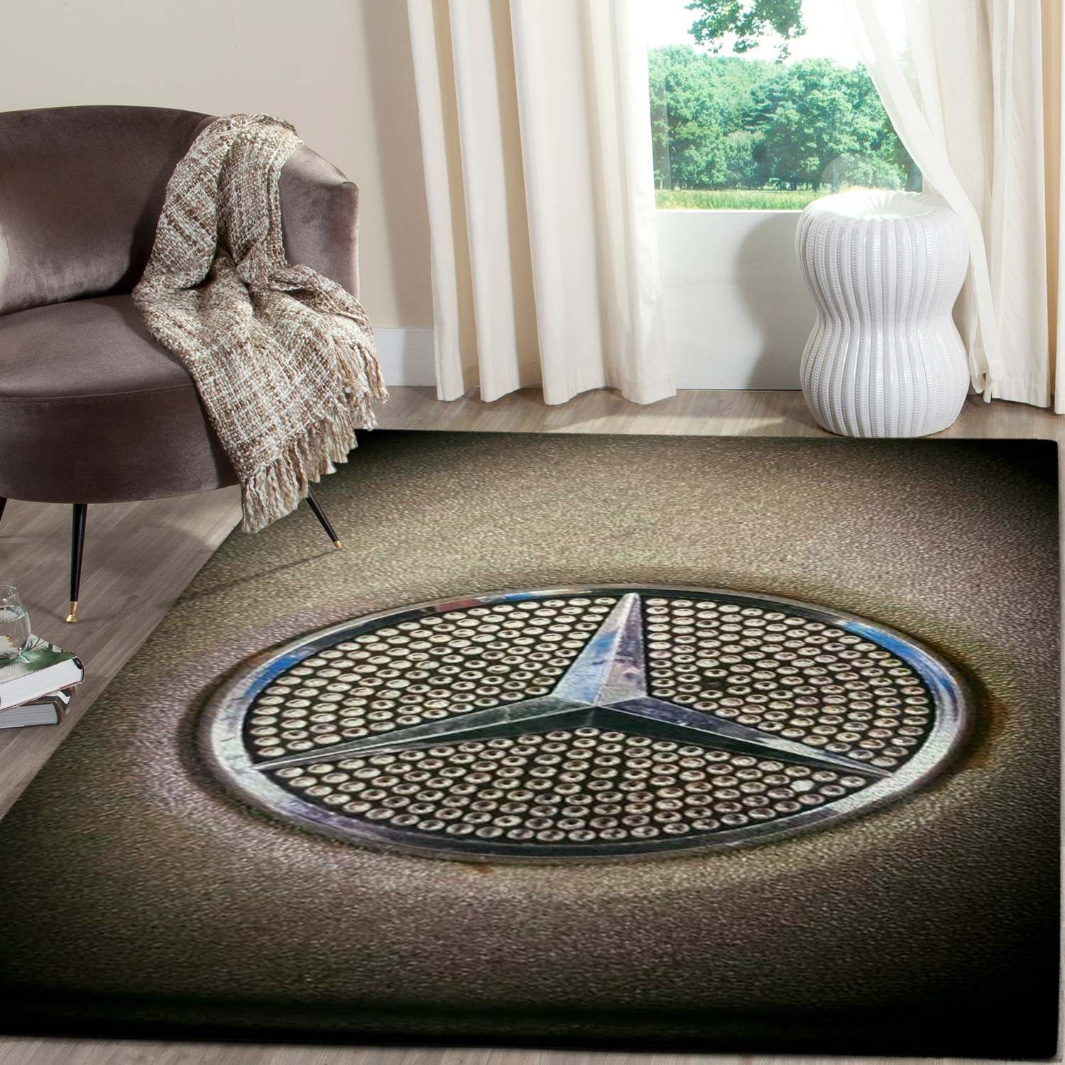 Deschea Mercedes Logo Supercars Area Rugs Fn161203