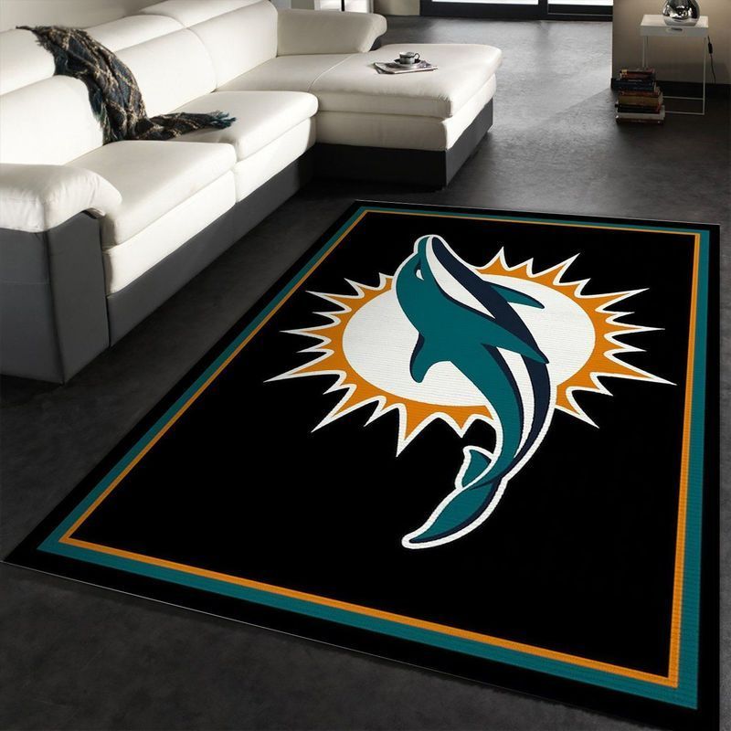 Deschea Miami Dolphins Nfl 16 Area Rug And