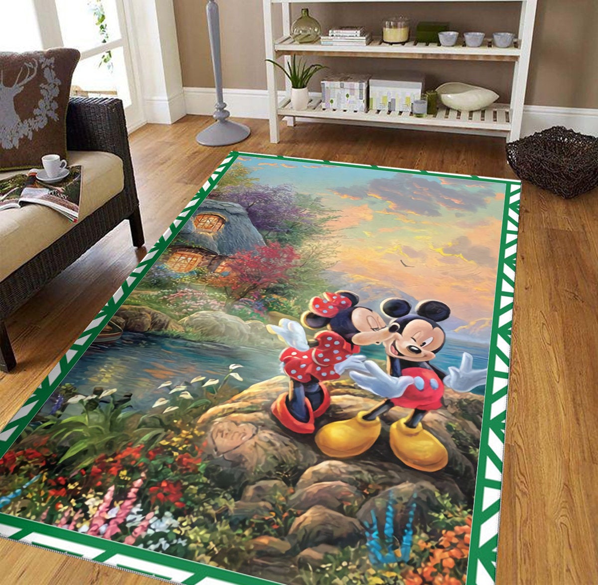 Deschea Incredibles Disney Movie Living Room Area Rug