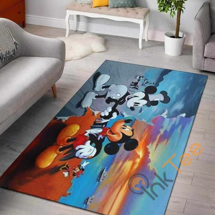 Deschea Mickey Mouse Area Rug