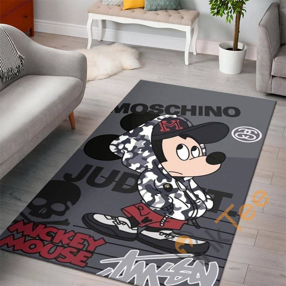 Deschea Disney Magic Castle Living Room Area Rug