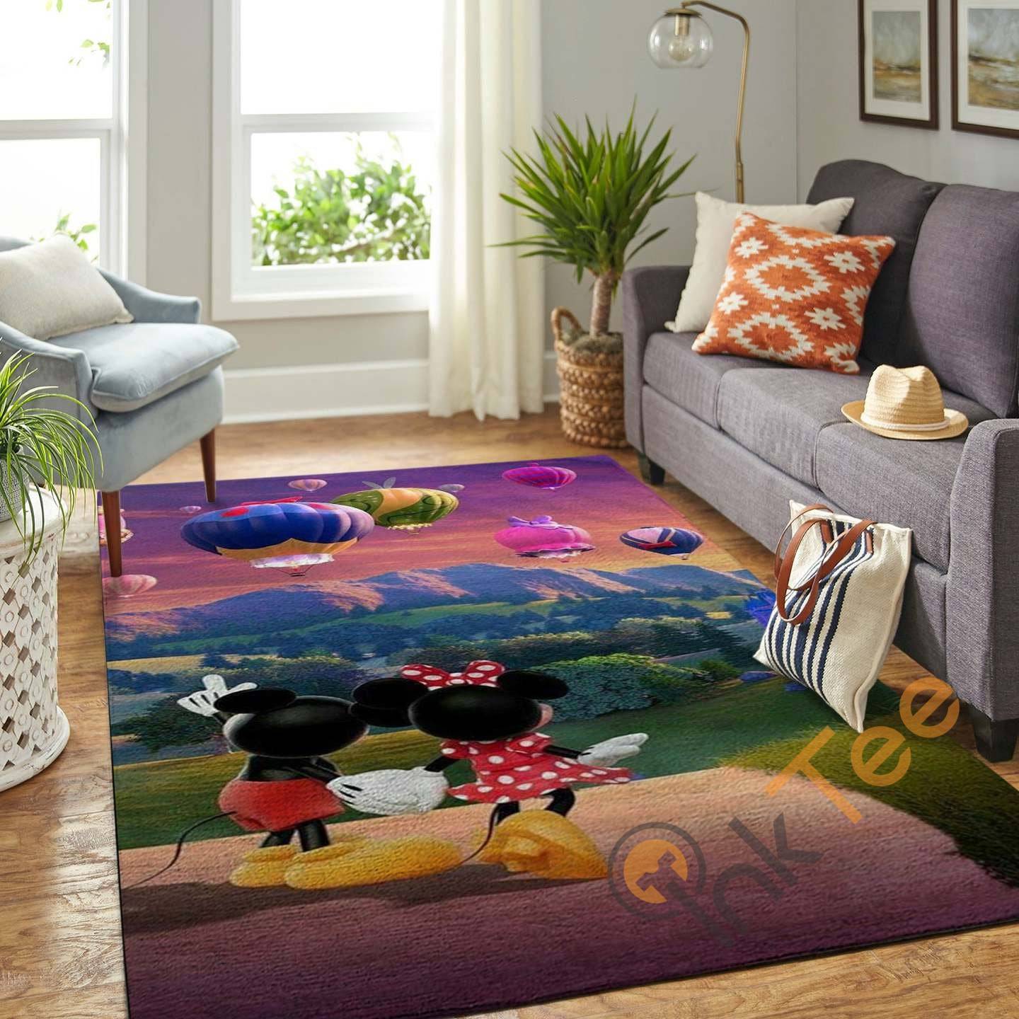 Deschea Mulan Disney Princess Area Rug