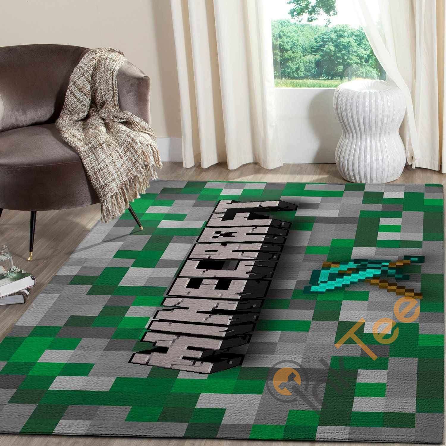 Deschea Minecraft Area Rug