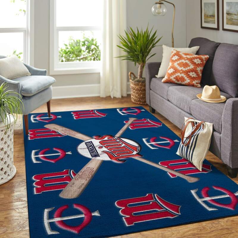 Deschea Minnesota Twins Living Room Area Rug