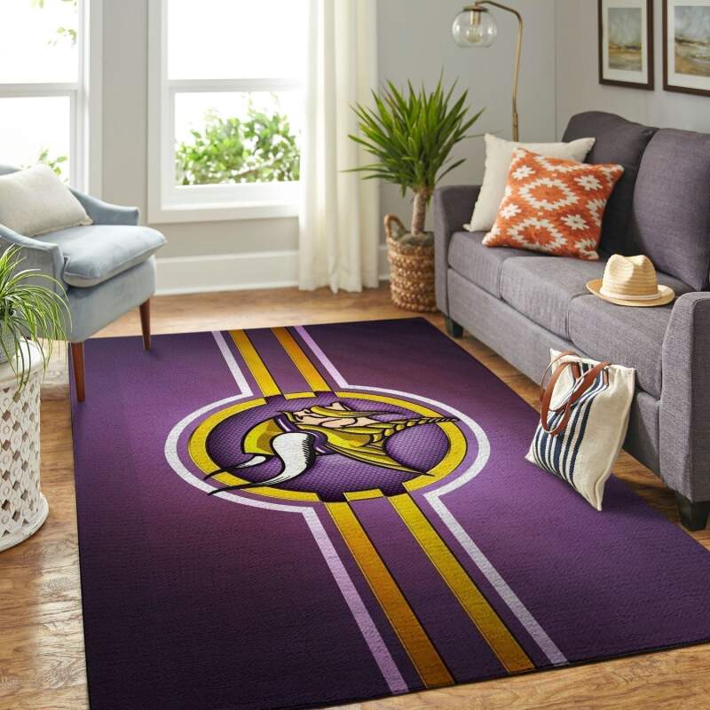 Deschea Minnesota Vikings Living Room Area Rug