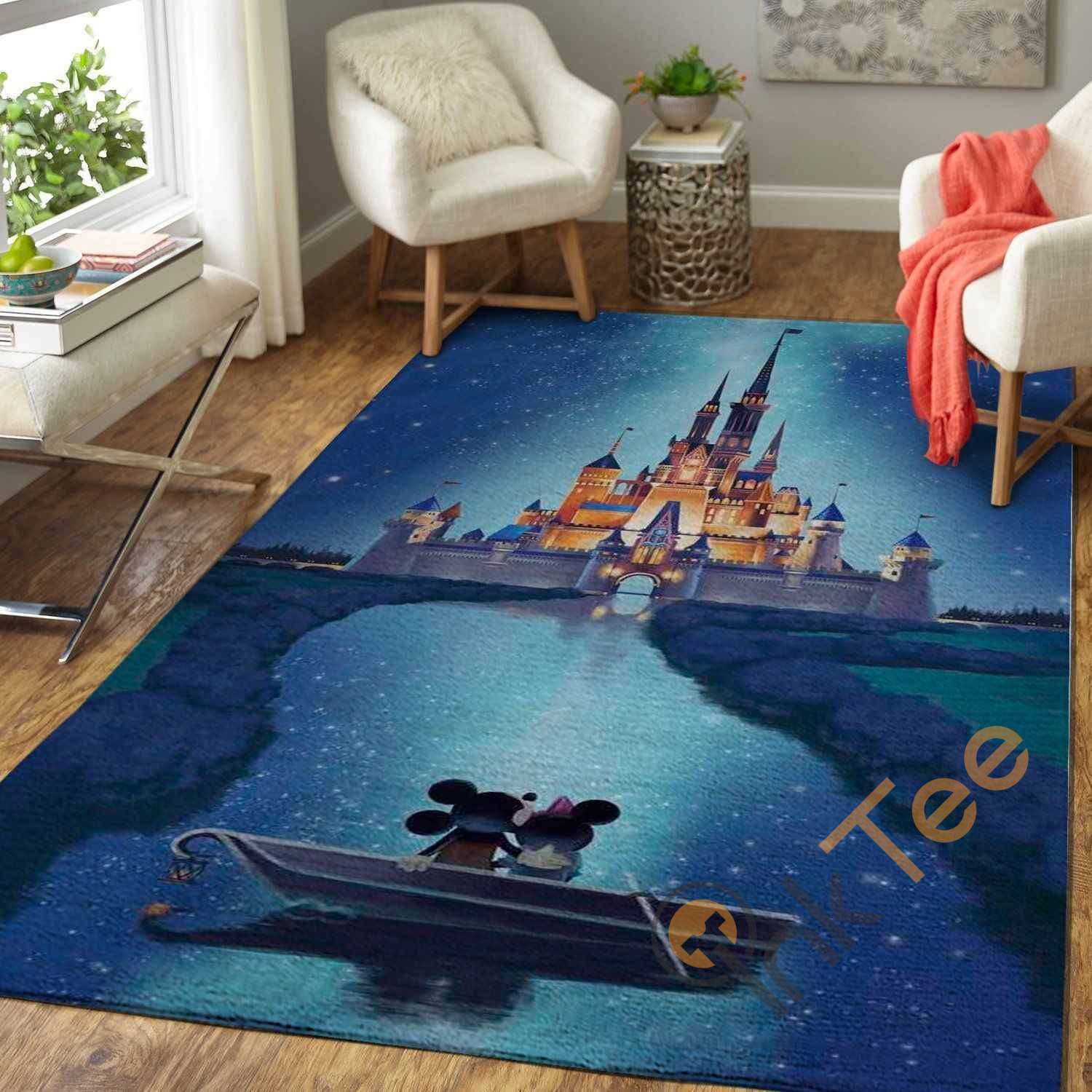 Deschea Minnie Mickey Mouse Area Rug