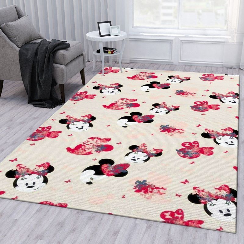 Deschea Minnie Mouse Disney 21 Area Rug