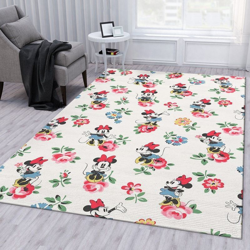 Deschea Minnie Mouse Disney 22 Area Rug