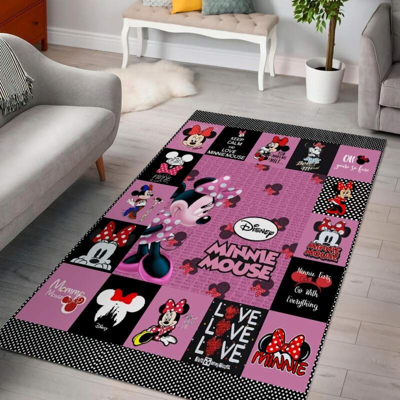 Deschea Incredibles Disney Movie Living Room Area Rug