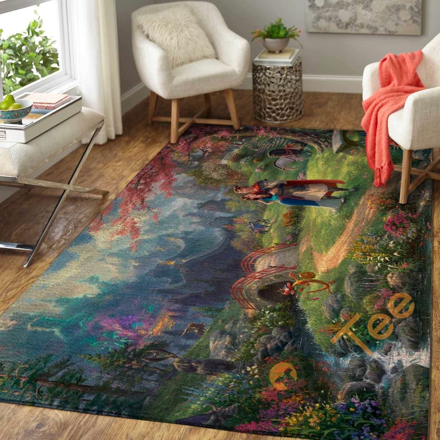 Deschea Female Disney Villains Area Rug