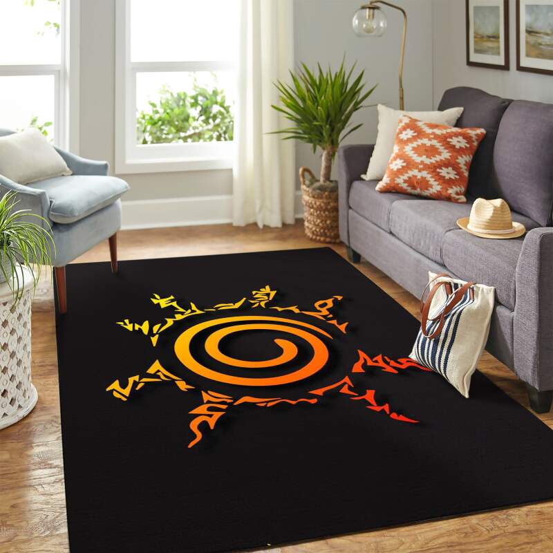 Deschea Naruto Shield Carpet Rug