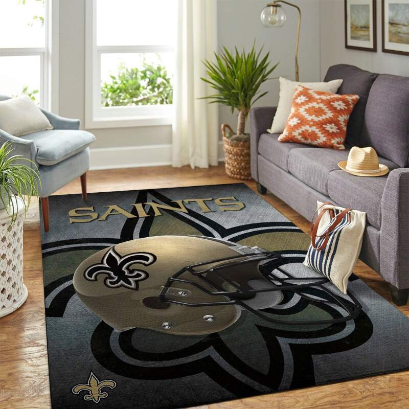 Deschea New Orleans Saints Living Room Area Rug