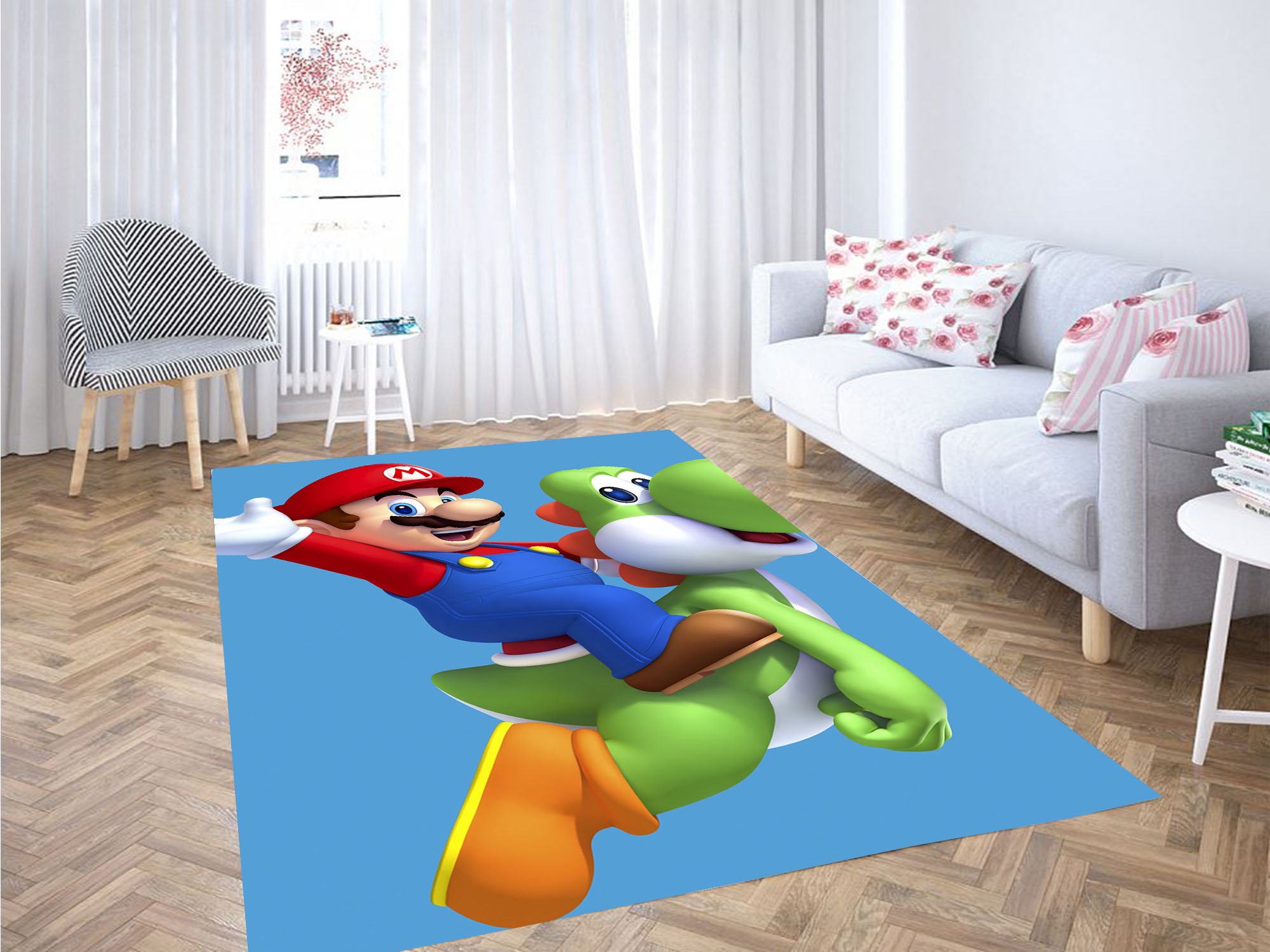 Deschea New Super Mario Bros Carpet Rug