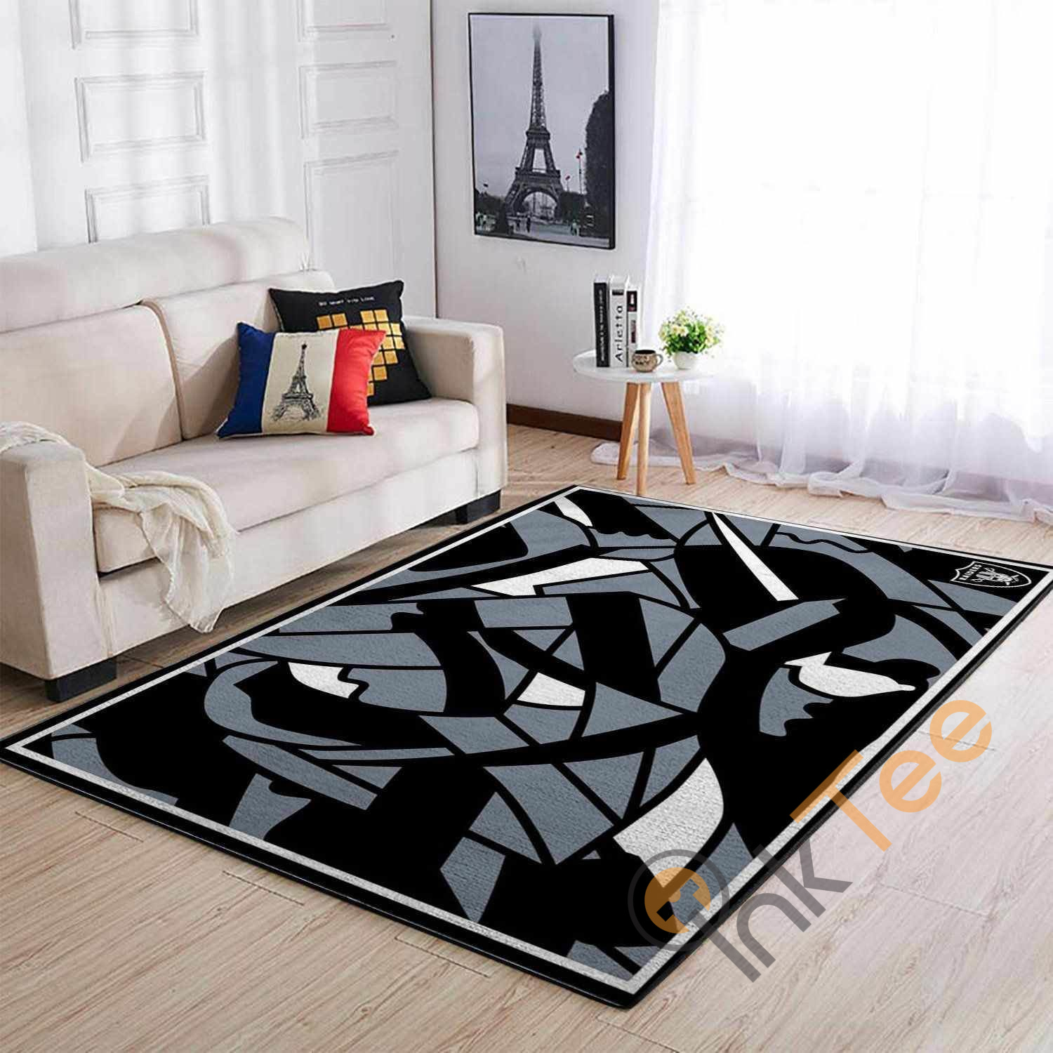 Deschea Oakland Raiders Area Rug