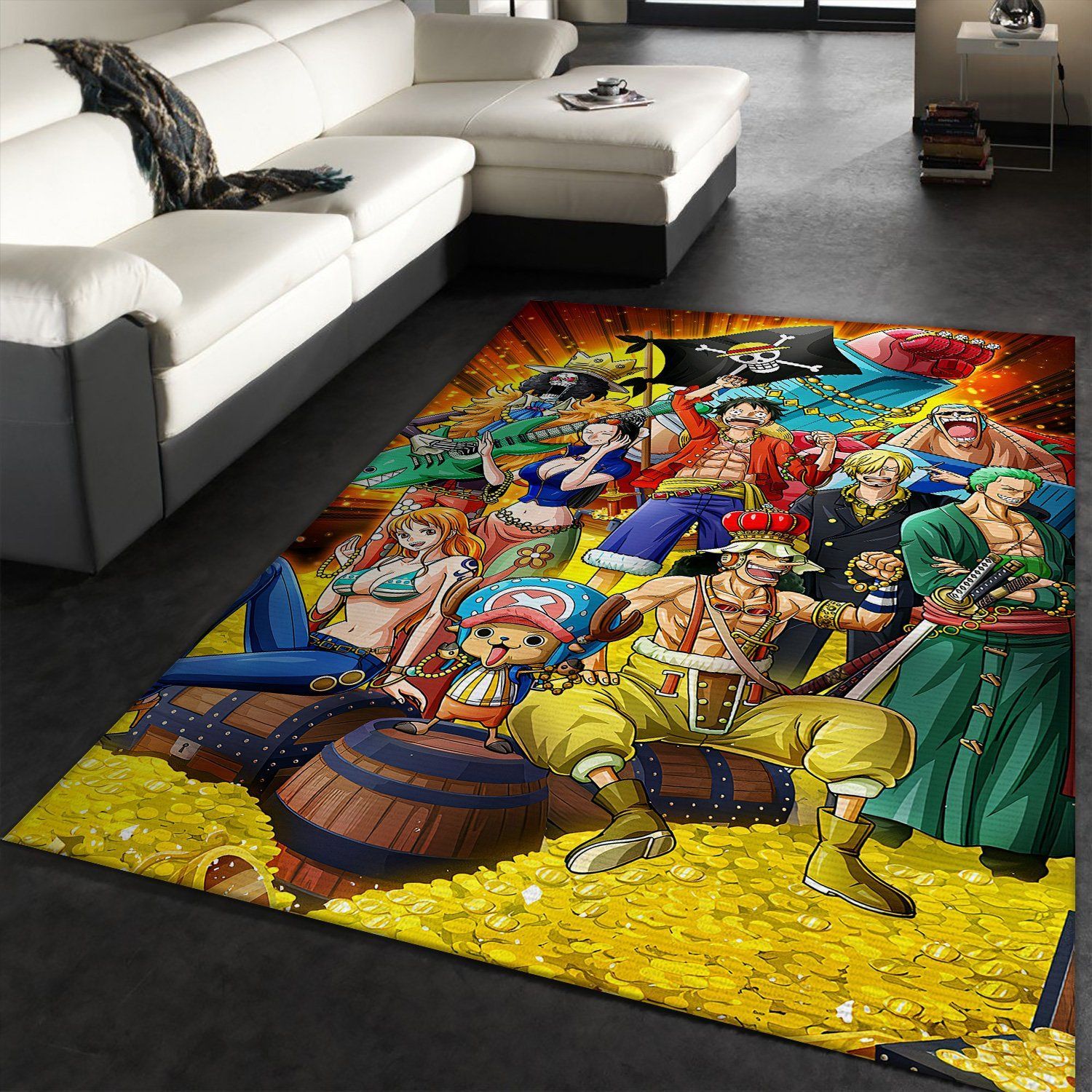 Deschea One Piece Stampede Rug – Custom Size And Printing