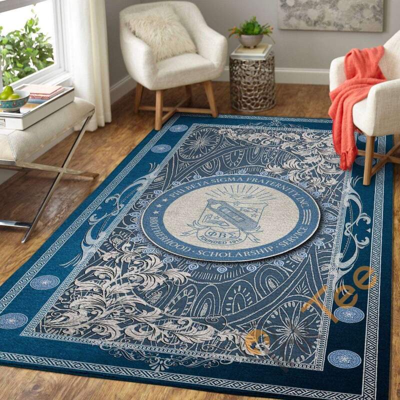 Deschea Phi Beta Sigma Greek Soft Livingroom Carpet Highlight For Home Beautiful Rug